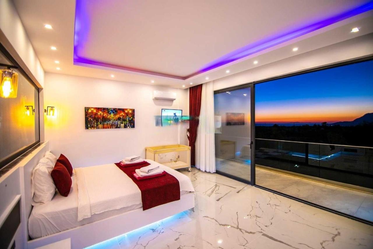 Villa Lycian-Kalkan 3 Bedroom-2 Jakuzzies-Sauna-Turkish Hamam-Huge Private Pool&lovely garden Kaş Luaran gambar