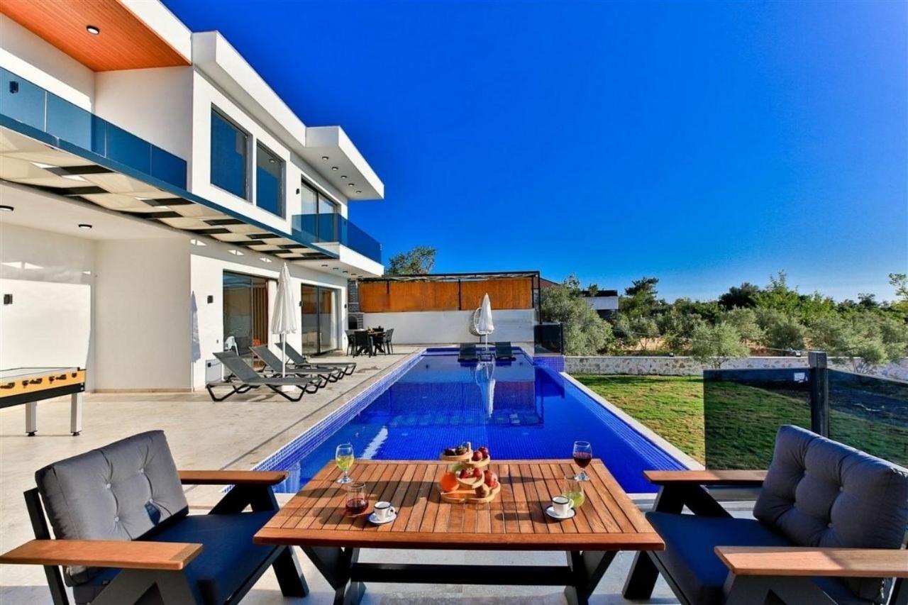 Villa Lycian-Kalkan 3 Bedroom-2 Jakuzzies-Sauna-Turkish Hamam-Huge Private Pool&lovely garden Kaş Luaran gambar